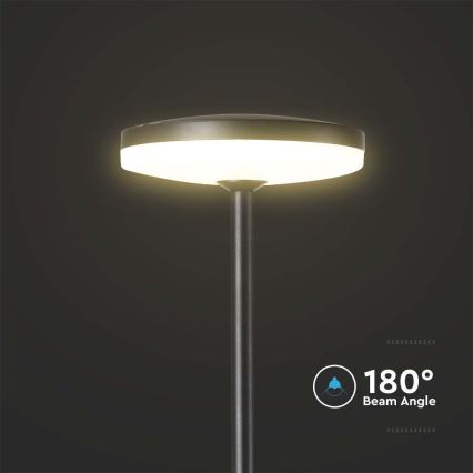 LED udendørslampe LED/12W/230V 3000K IP65 antracit