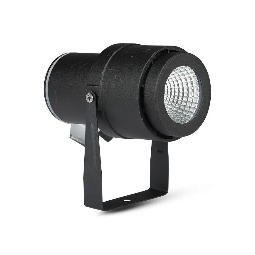 LED udendørslampe LED/12W/230V 3000K sort IP65