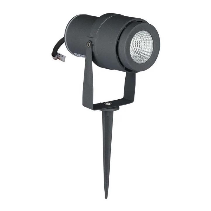 LED udendørslampe LED/12W/230V 4000K antracitgrå IP65