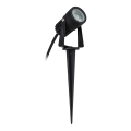 LED udendørslampe LED/3W/230V 2800K IP67 sort