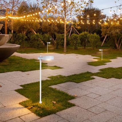 LED udendørslampe LED/7W/230V 3000K IP65 hvid