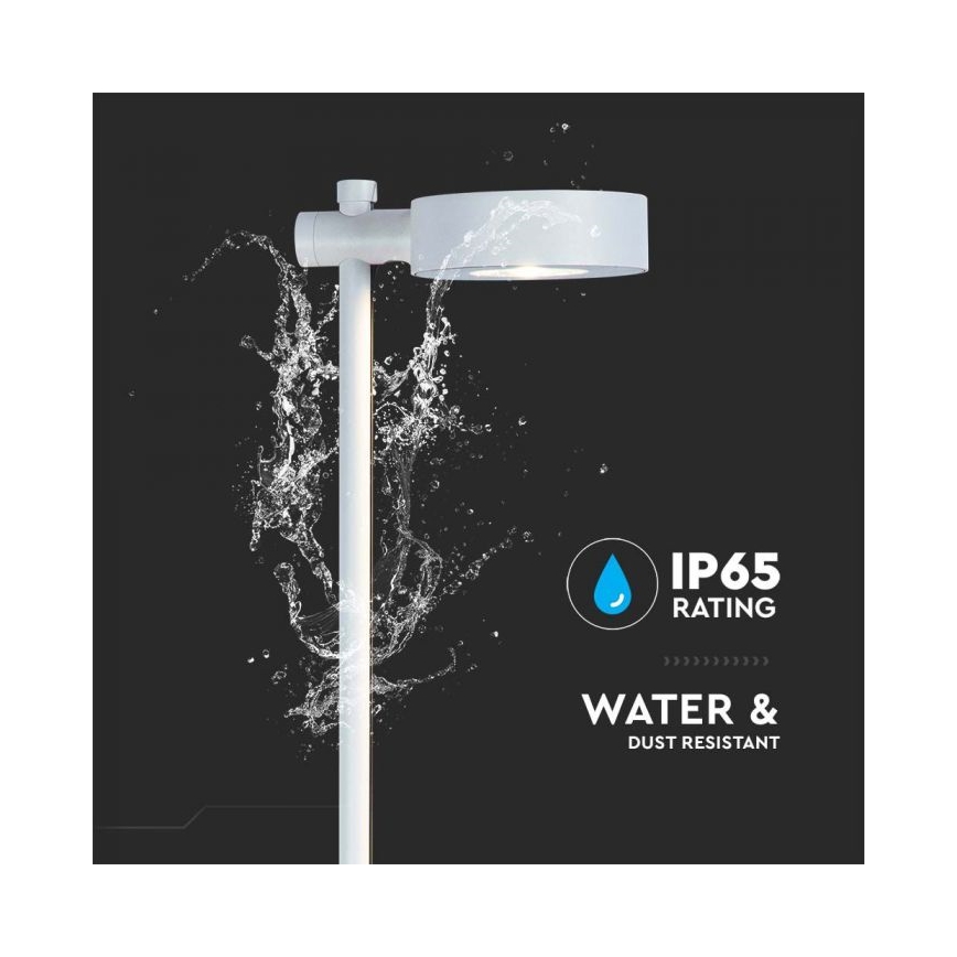 LED udendørslampe LED/7W/230V 3000K IP65 hvid