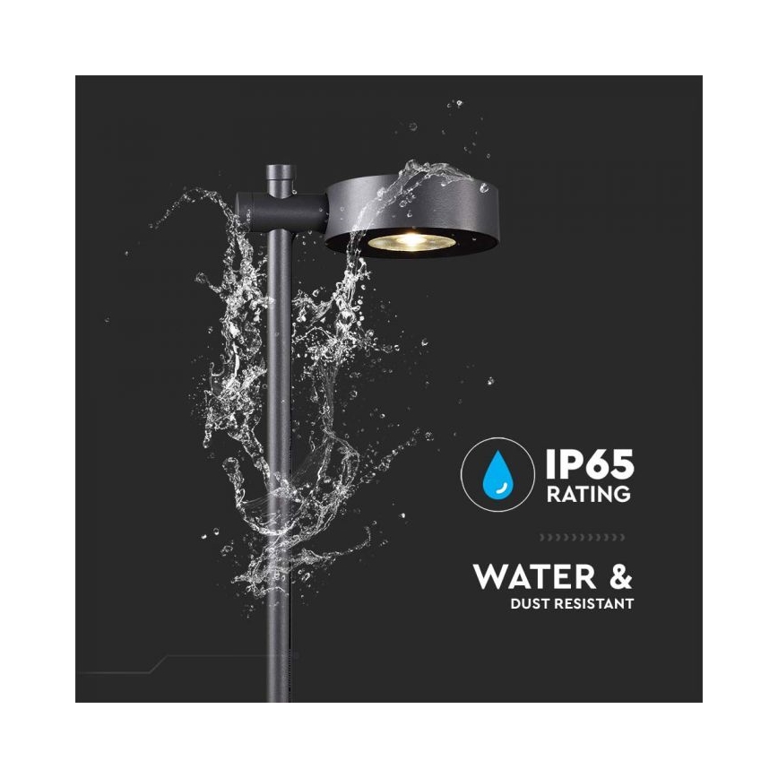 LED udendørslampe LED/7W/230V 4000K IP65 sort