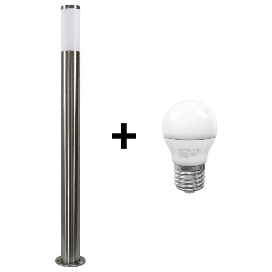 LED udendørslampe LIVIA 1xE27/7W/230V 4000K IP44