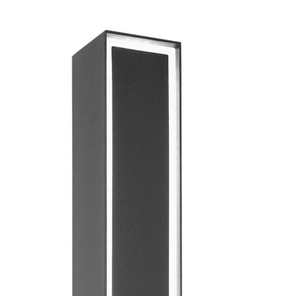 LED udendørslampe MODO LED/23,4W/230V 4000K IP44 80 cm sort
