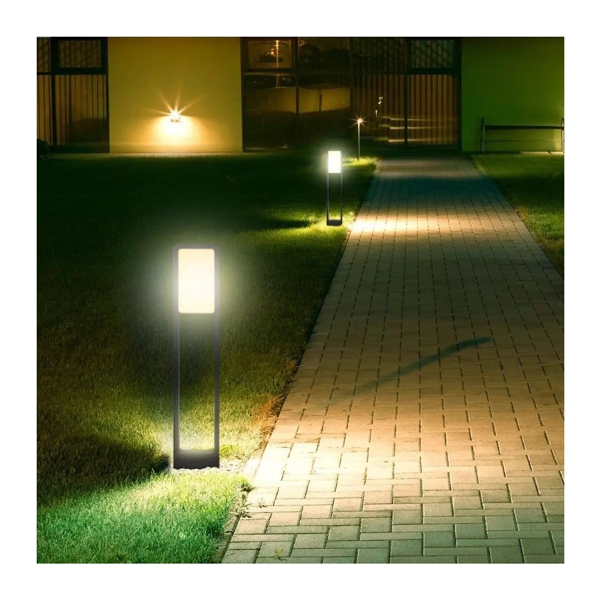 LED udendørslampe SAMSUNG CHIP LED/10W/230V 3000K IP65 sort