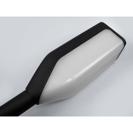 LED udendørslampe SAVEN LED/6W/230V 50 cm IP54 sort