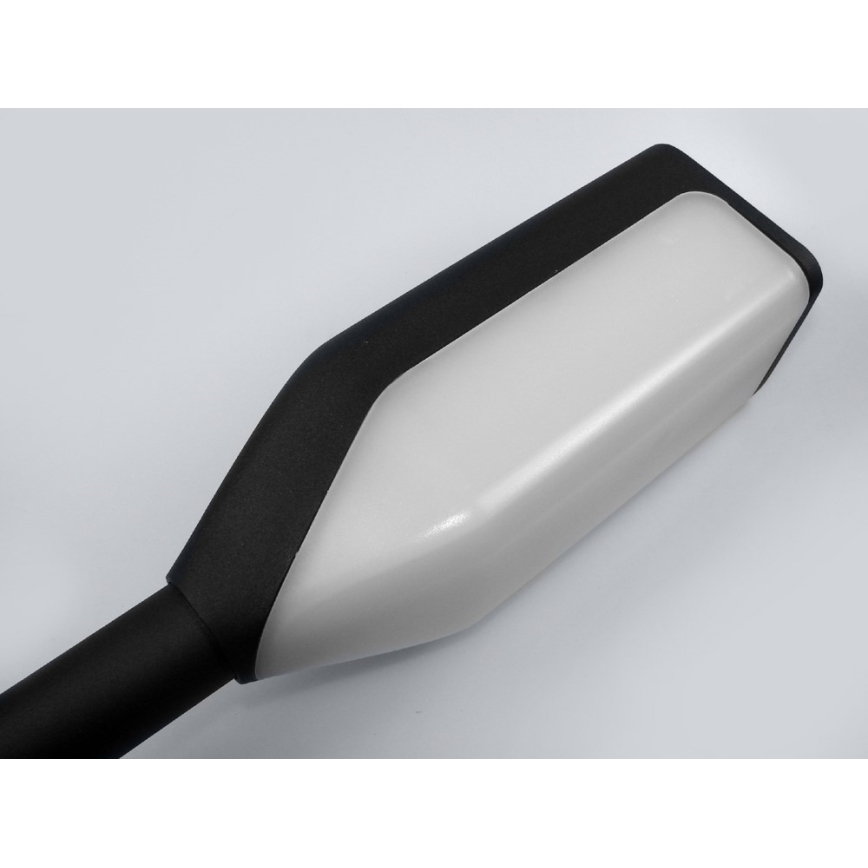 LED udendørslampe SAVEN LED/6W/230V 50 cm IP54 sort