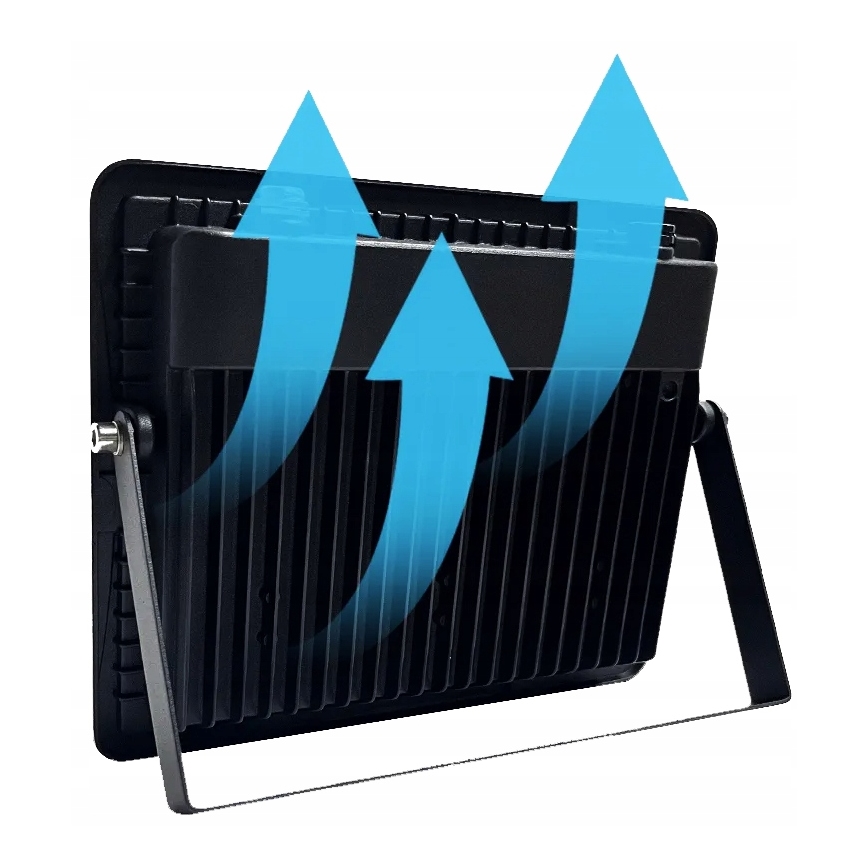 LED udendørsreflektor LED/100W/230V 4500K IP65 sort