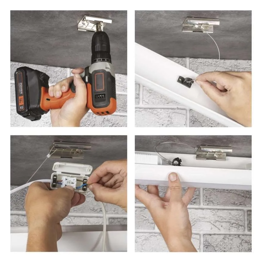 LED-underskabsarmatur LED/20W/230V 4000K 60 cm