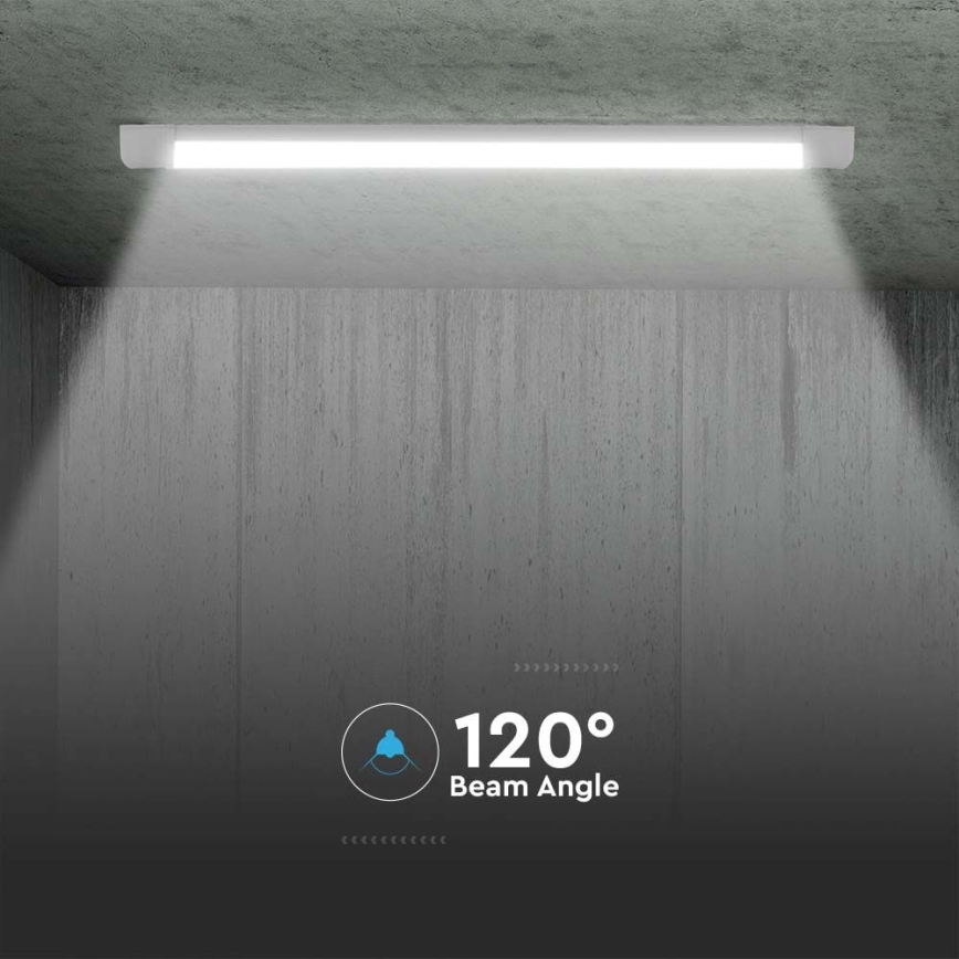 LED underskabslampe 40W/230V 3000K 116 cm