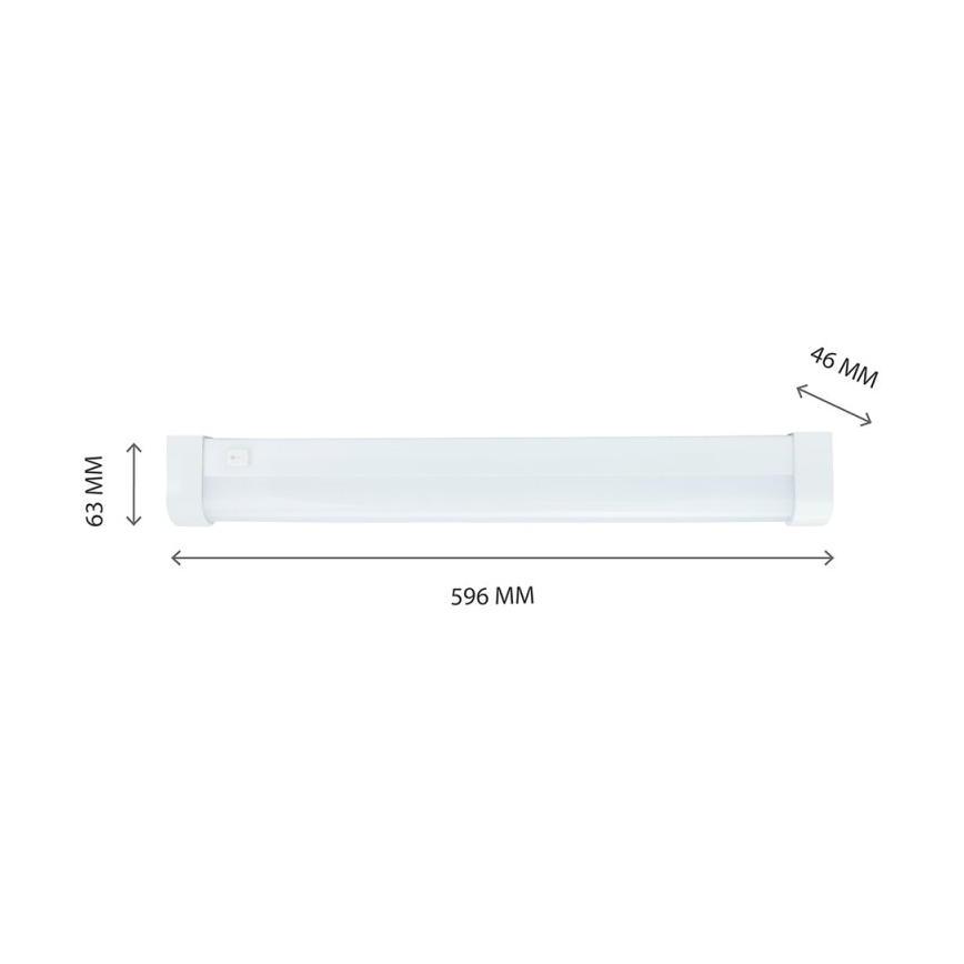LED underskabslampe AQUATICA LED/15W/230V 6000K IP44