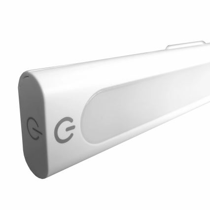 LED Under køkken cabinet touch-funktion magnetic lys LED/2,5W/5V USB 2700/4000/6500K 1200 mAh 35 cm hvid