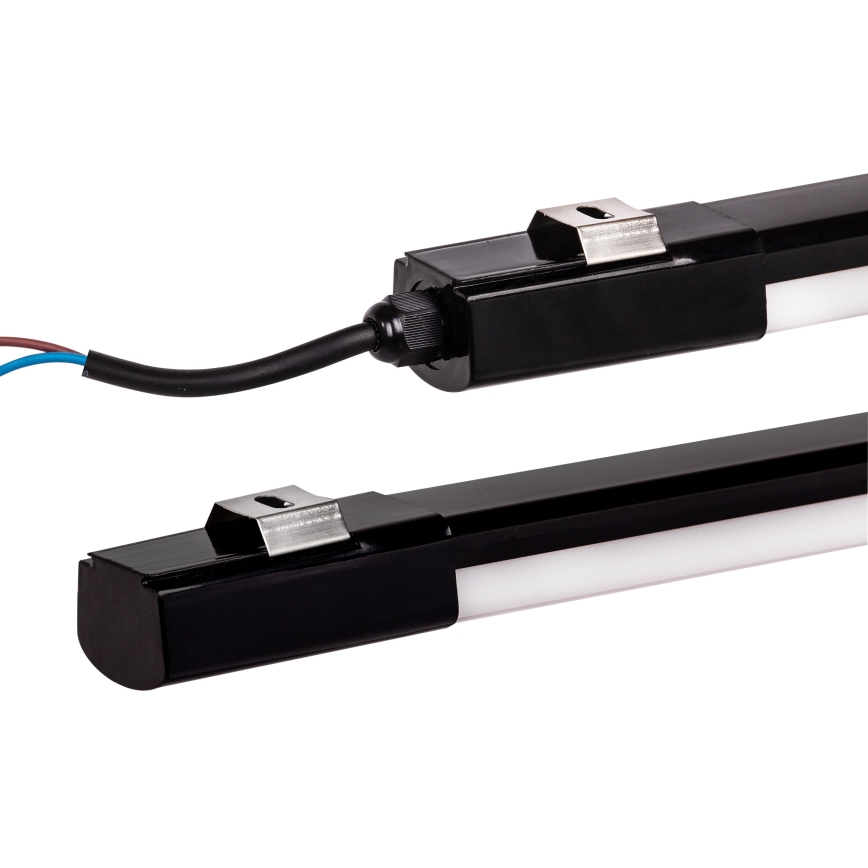 LED underskabslampe LED/36W/230V 4000K 120 cm sort