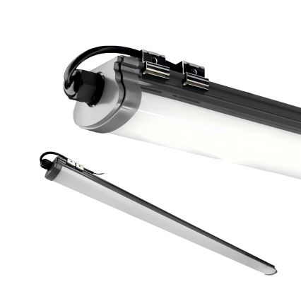 LED underskabslampe LED/60W/230V 6000K 120 cm IP65 sort