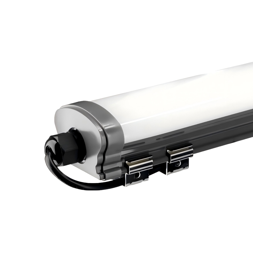 LED underskabslampe LED/60W/230V 6000K 120 cm IP65 sort