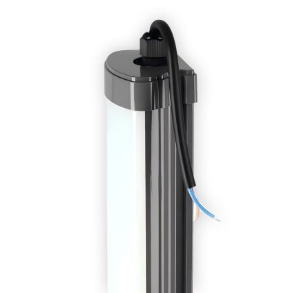 LED underskabslampe LED/60W/230V 6000K 120 cm IP65 sort