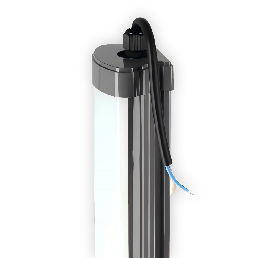 LED underskabslampe LED/60W/230V 6000K 120 cm IP65 sort