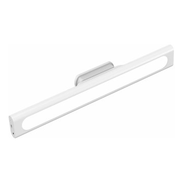 LED underskabslampe m. magnetisk lys LED/2,5W/5V USB 2700/4000/6500K 1200 mAh 35 cm hvid