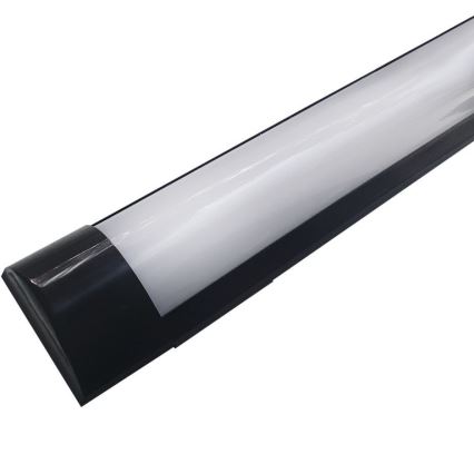 LED underskabslampe QTEC LED/9W/230V 30 cm sort