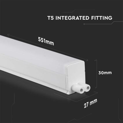 LED underskabslampe SAMSUNG CHIP LED/7W/230V 3000K 55 cm