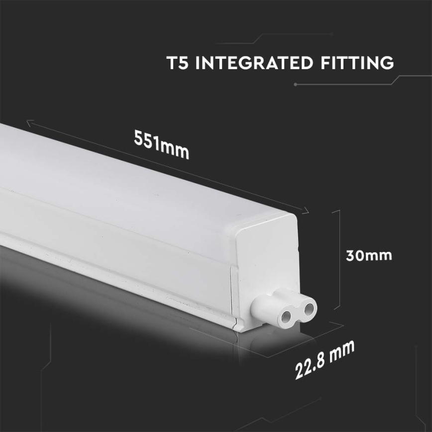 LED underskabslampe SAMSUNG CHIP LED/7W/230V 4000K 55 cm