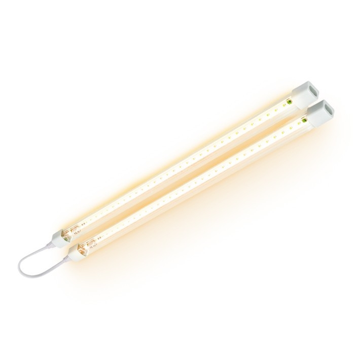 LED underskabslampe til plantevækst GROWLY 2xLED/8,5W/230V hvid