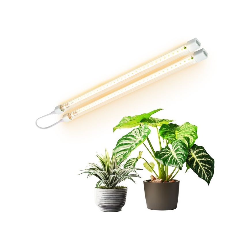 LED underskabslampe til plantevækst GROWLY 2xLED/8,5W/230V hvid