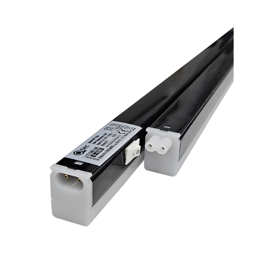 LED underskabslampe TUBE LED/9W/230V 60 cm sort