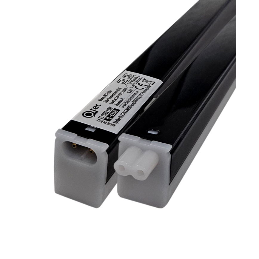 LED underskabslampe TUBE LED/9W/230V 60 cm sort