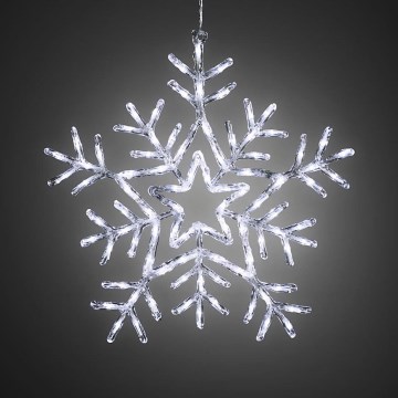 LED vinduedekoration SNEFNUG 90xLED/230V