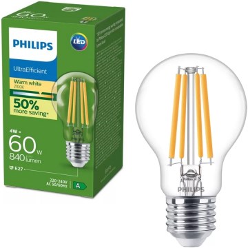 LED VINTAGE pærer Philips E27/4W/230V 2700K