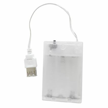 LED Vægdekoration neon LOVE LED/3W/3xAA USB rød