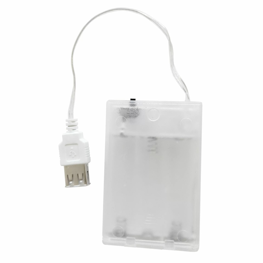 LED Vægdekoration neon LOVE LED/3W/3xAA USB rød