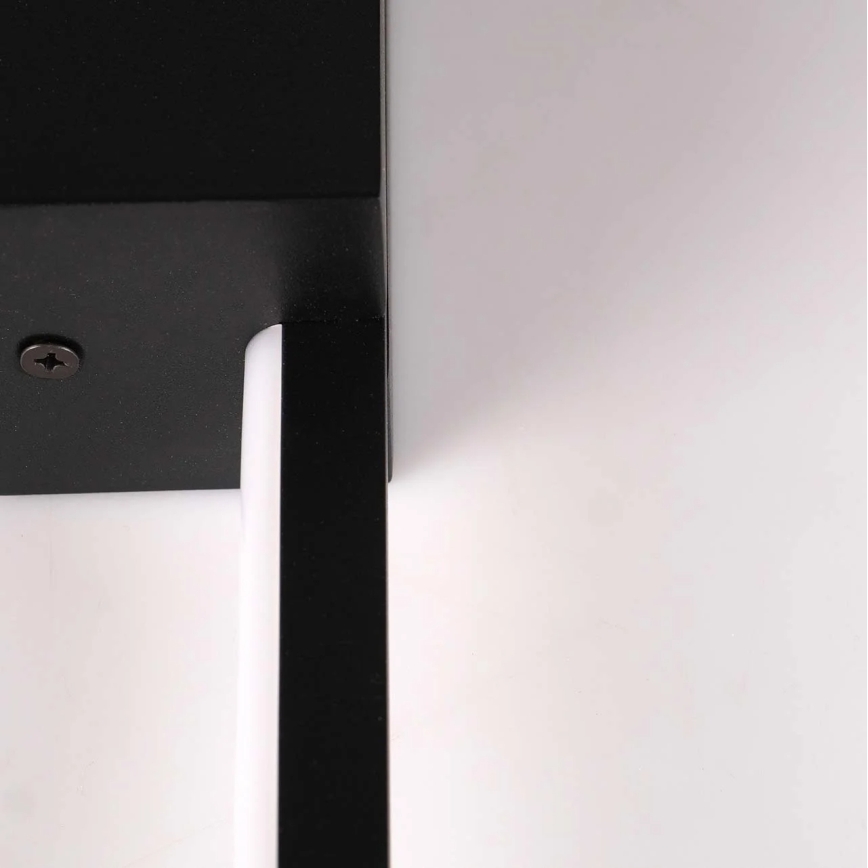 LED væglampe AISHA LED/12W/230V 4000K sort