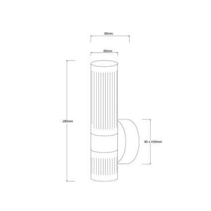 LED væglampe AMBIENTE LED/6W/230V 3000/4000/6000K guld