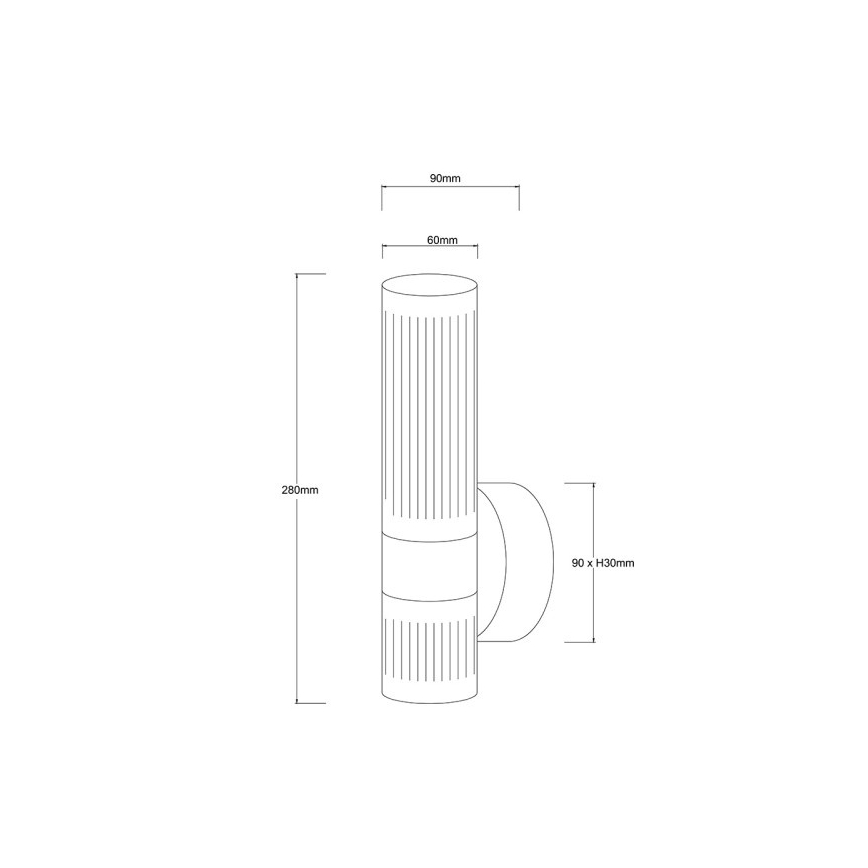 LED væglampe AMBIENTE LED/6W/230V 3000/4000/6000K guld
