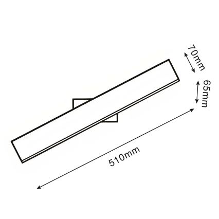 LED væglampe BERNADETTA LED/10W/230V 4000K hvid