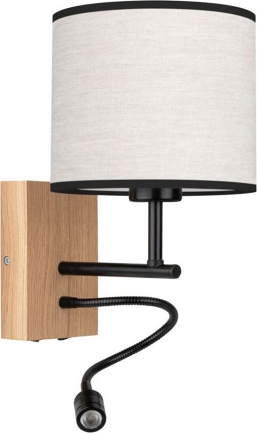 LED væglampe BOHO 1xE27/25W/230V + LED/1W/230V eg