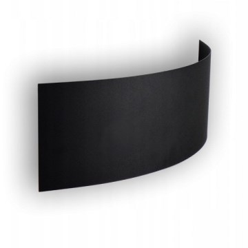 LED væglampe CLEO LED/12W/230V 5000K sort