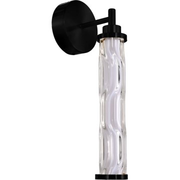 LED-væglampe CORTE LED/10W/230V sort