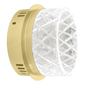 LED væglampe ELEGANCE LED/9W/230V guldfarvet
