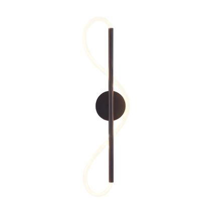 LED væglampe EMMA LED/19W/230V sort