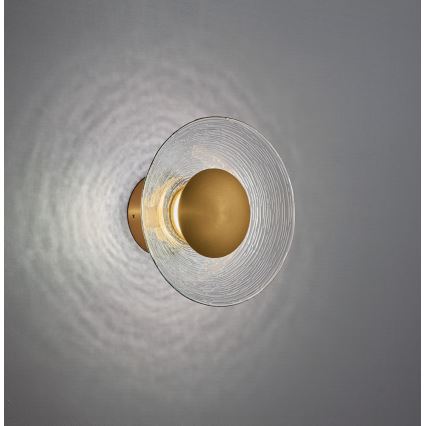 LED væglampe GLAMOUR LED/9W/230V guld