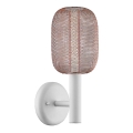 LED Væglampe HOLD LED/5W/230V rosaguld/hvid