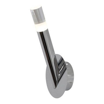 LED væglampe ICE LED/5W/230V skinnende krom