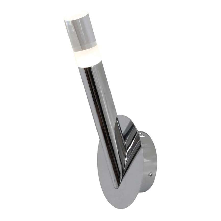 LED væglampe ICE LED/5W/230V skinnende krom