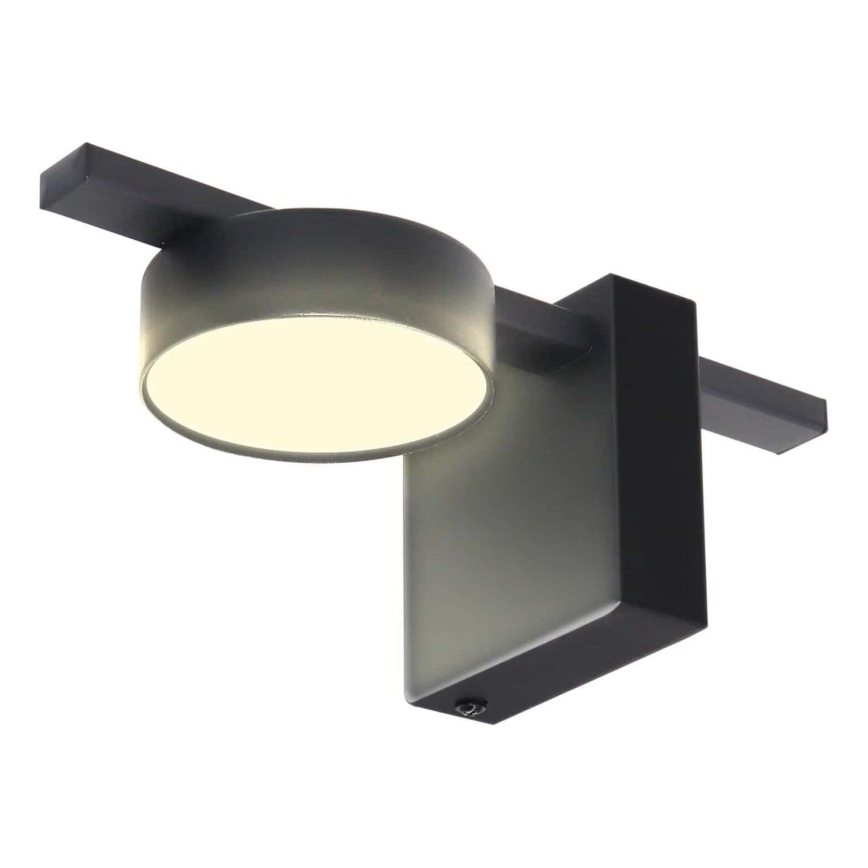LED væglampe JOY 1xGX53/6W/230V sort