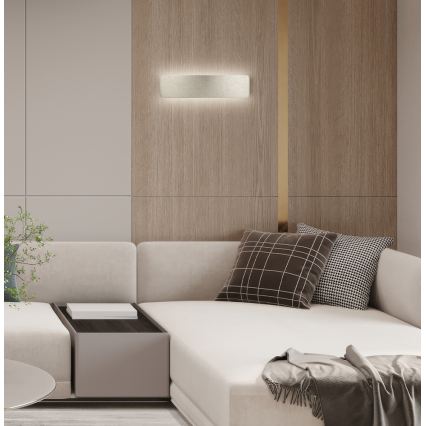 LED-væglampe KELDA LED/12W/230V 3000K/4000K sølv