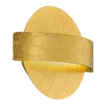 LED væglampe KOBEN LED/11W/230V guld